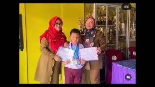  Juara 1   Siswa Berprestasi  Terbanyak Negeri 226 Thn 2025 Kepengawasan Hema Pelianti SDN 05  KoBe