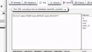 Mysql Tutorial For Beginners - Regular Expressions