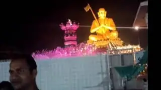 Statue of equality  Ramanuja made of 120kg of gold,108 model temple's superb place 🙏🙏🙏🙏