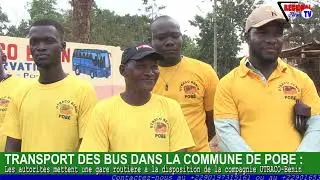 TRANSPORT DANS LA COMMUNE DE POBÈ: Les autorités mettent une gare routière àla disposition de UTRACO
