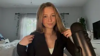 ASMR Soft Fabric Scratching, Hair Play & Hand Movements