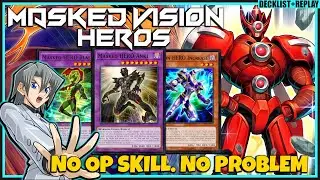 MASKED AND VISION HEROS ⚡Quick-Change, Fusion and OTK! | Duel Links KOG Climb (March 2025)