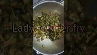 Lady's Finger Fry | Bhindi Fry | Bendakakya Fry
