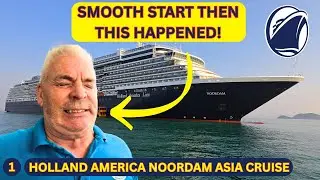 Holland America Noordam Asia Cruise: Embarkation Day Surprises in Singapore!