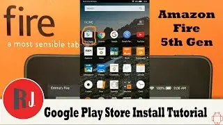 Amazon Fire 7 дюймов 5-го поколения Google Play Store Установка и удаление рекламы на экране блокировки. Руководство