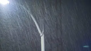 Weather video: Burst of sleet in Greensboro