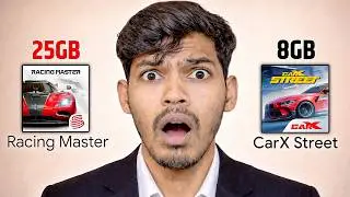 THE 25GB GAME LOST?! 😳 | RACING MASTER VS CARX STREET