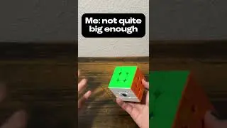 Cool Rubik&rsquo;s cube trick 😎 #shorts #viralvideo #rubikcube #funny #big #cubing #skit #viral #fyp #loop