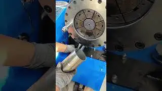 Thin-walled tube shrinking  shrinking machine Dongsheng Manufacturing