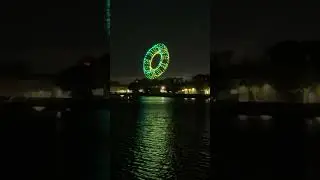 Drone show in Redwood City port