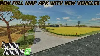FS 20 New Full map mod with new vehicles map all latest