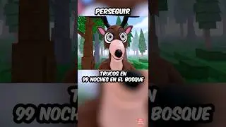 🔥 TRUCO CONTROLA CIERVO ✨🦌 | 99 Noches en el Bosque Roblox 🌲 #roblox #robloxshorts
