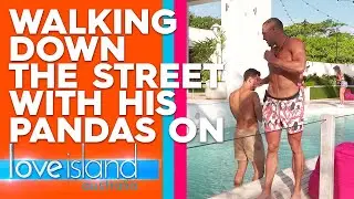 Exclusive: Luke shows Gerard his panda dance | Love Island Australia 2019