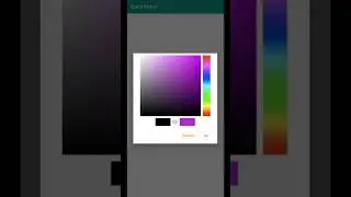 How to create Color Picker app