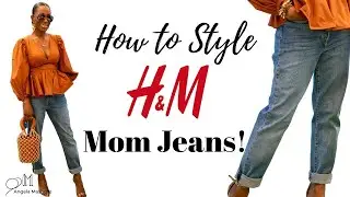 How to Style Mom Jeans | Women over 40 | Fashion