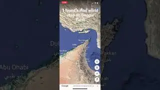 Mini world map on Google Earth.Please subscribe for more!#shorts #viral