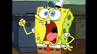 SpongeBob's Pinching Himself Hard For 10 Hours (Tom Sticker Version)