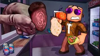 Road-Side Scary Sharwarma Kiosk! | Roblox