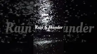 Rain & Thunder Sounds #beatinsomnia #rain #storm #shorts #ytshort #viralshorts