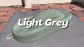 How to Spray Samurai Paint Light Grey 106