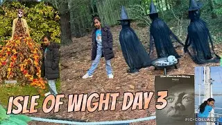 Isle Of Wight | Day 3 | Garlic Farm | Halloween Celebration | Wightlink Ferry | The Man in the Moon