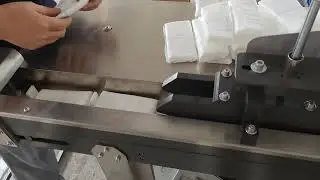 disposable towel hotel restaurant towel flow wrapping packing machine