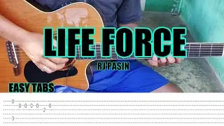 RJ Pasin - Life Force - Fingerstyle Guitar (Tabs)