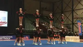 Cedar Springs&rsquo; Round 3 at the 2019 MHSAA competitive cheer state finals