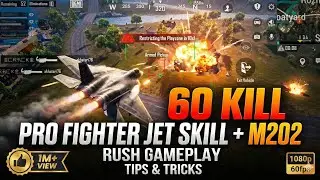 How to Master the Fighter Jet & M202 💥 Insane 60 Kill Match
