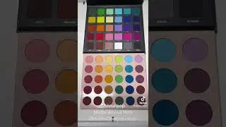 Colourpop &ldquo;Matte About Hue&rdquo; Palette Comparisons