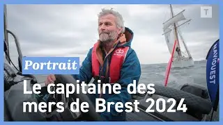 Bernard Stamm, le marin qui doit gérer 1000 bateaux en rade de Brest