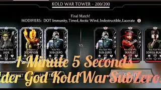 Mk Mobile - KoldWarTower 200 In 1 Minute And 5 Second!!