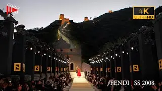 FENDI Spring Summer 2008 China 4K - Canale Moda