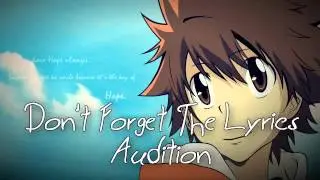 Audition for 