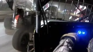 Jayden Wolf - 358 Sprint In Car Camera - Lincoln Speedway - 7/30/22