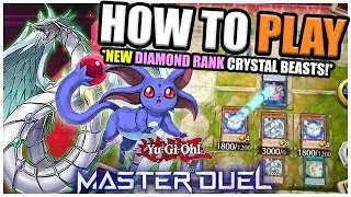 *NEW* DIAMOND RANK CRYSTAL BEAST IS *SICK* | Conclave Control Deck Profile | Yu-Gi-Oh Master Duel