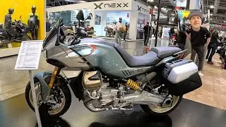 Moto Guzzi V100 Mandello S V2 Roadster touring moto motor bike V 100 PFF motorcycle walkaround W2710