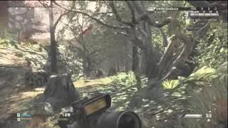 Call Of Duty Ghost USR Sniper Rifle Quickscoping FFA Gameplay On Prison Break