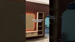 Aluminium TV unit full wall TV unit #tvstand #tvunit #kitchen #cupboard #tvcabinet #kitchenrack #tv