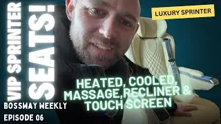 We Demo VIP Sprinter Seats | Range Rover Hybrid Repair & 3D Printing Parts! | Bossway Weekly 06 4k