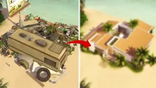 Transformei esse LIXÃO na casa dos sonhos EM SULANI! │ Sims a Obra Terreno