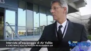 Intervista equipaggio Air Vallée a Foggia
