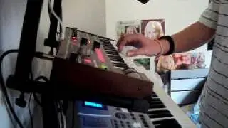 Uprising Muse synthe cover + microkorg