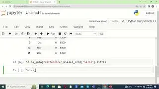 How to Find Differences and Percentage Changes of Sales over Periods in Python. #Python #MOMChanges