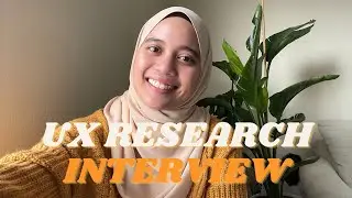 UX research internship interview experience + tips