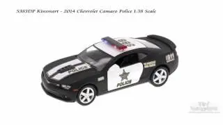 5383DP Kinsmar 2014 Chevrolet Camaro Police 1/38 Scale