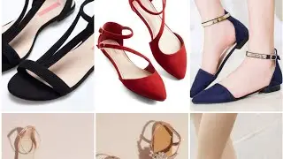 latest flat sandal for girls 2021 stylish flat sandal collection 2021 College wear flat sandals.