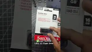 Legit SanDisk Ultra 3.0 Flash Drive | #shopeeaffiliate #lazadaaffiliate