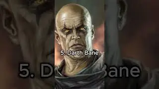 Top 10 Most Powerful Sith Lords 💀🔥 #edit #starwars #shorts