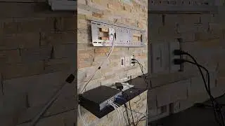always install wood extra for Flat tv mount installation on Stone #tvmount #stone #tips #tvinstall